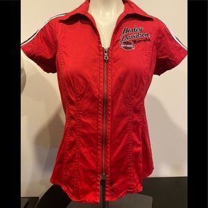 Harley Davidson blouse Small